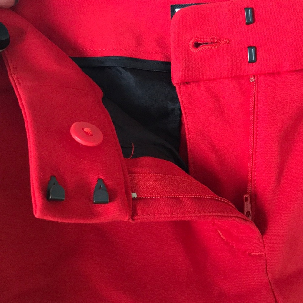 Express Red Editor pants 4R - Picture 4 of 6